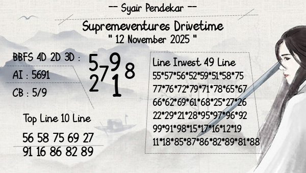 Syair Pendekar - Supremeventures Drivetime