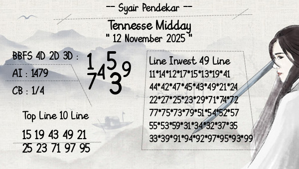 Syair Pendekar - Tennesse Midday