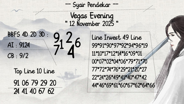 Syair Pendekar - Vegas Evening