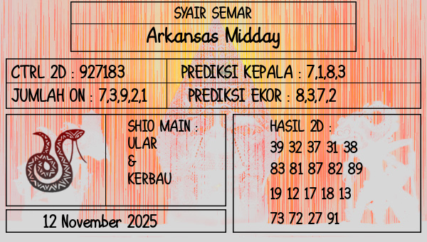 SYAIR SEMAR - Arkansas Midday