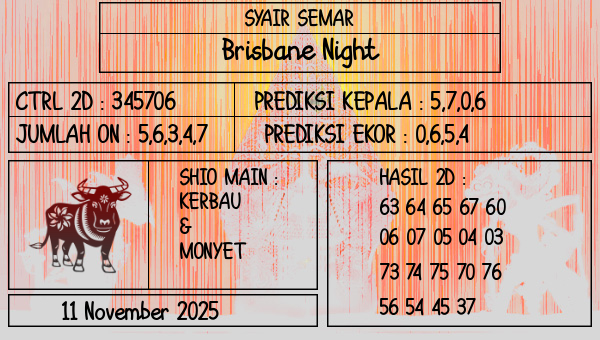 SYAIR SEMAR - Brisbane Night