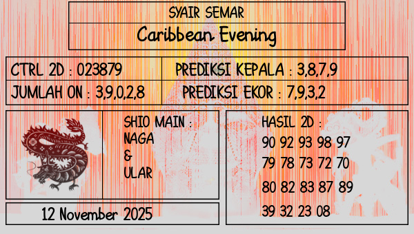 SYAIR SEMAR - Caribbean Evening