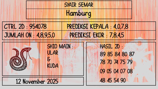 SYAIR SEMAR - Hamburg