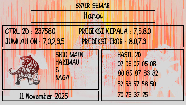SYAIR SEMAR - Hanoi