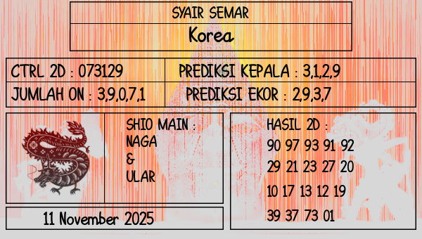 SYAIR SEMAR - Korea