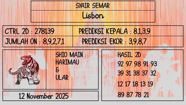 SYAIR SEMAR - Lisbon
