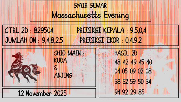 SYAIR SEMAR - Massachusetts Evening