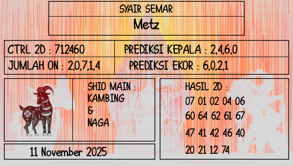 SYAIR SEMAR - Metz