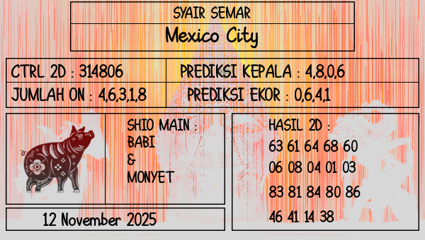 SYAIR SEMAR - Mexico City