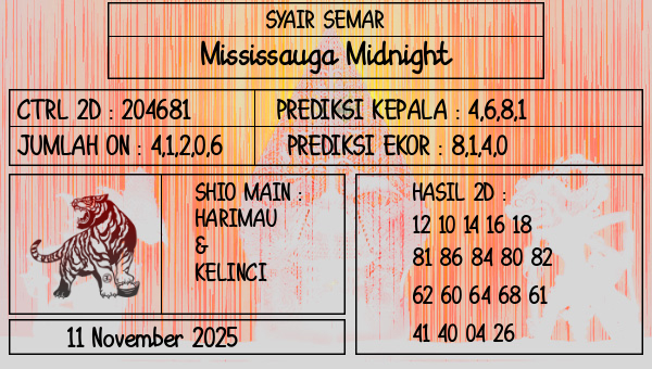 SYAIR SEMAR - Mississauga Midnight