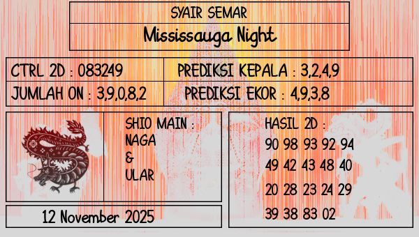 SYAIR SEMAR - Mississauga Night