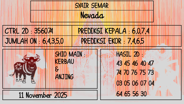SYAIR SEMAR - Nevada