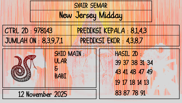 SYAIR SEMAR - New Jersey Midday