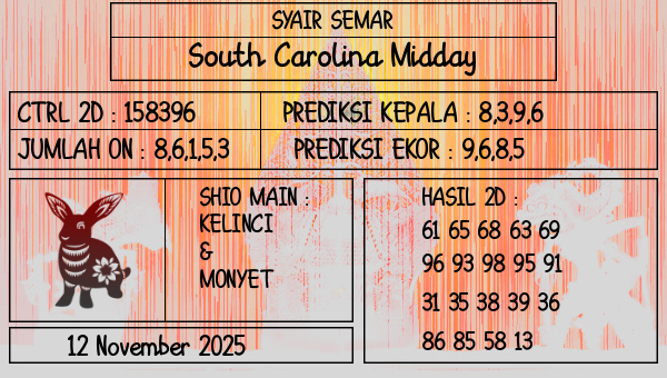 SYAIR SEMAR - South Carolina Midday