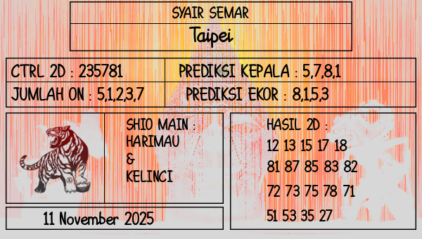 SYAIR SEMAR - Taipei