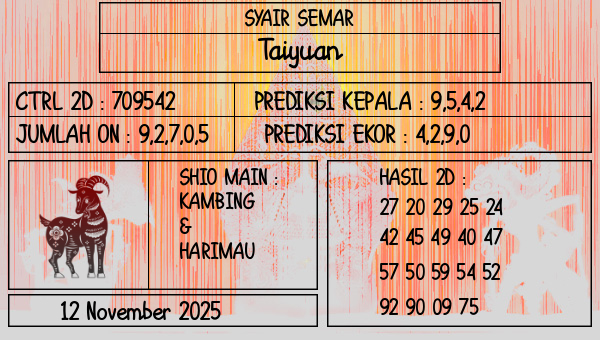 SYAIR SEMAR - Taiyuan