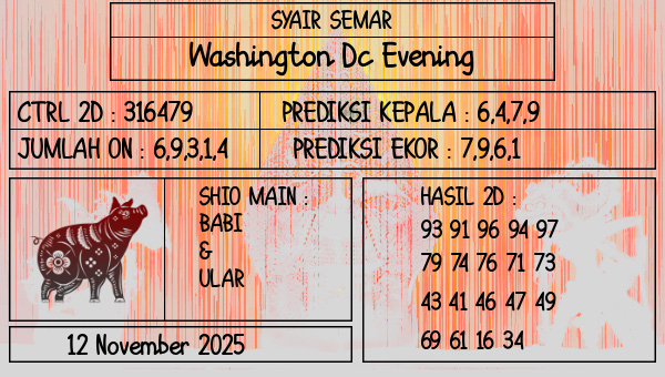 SYAIR SEMAR - Washington Dc Evening