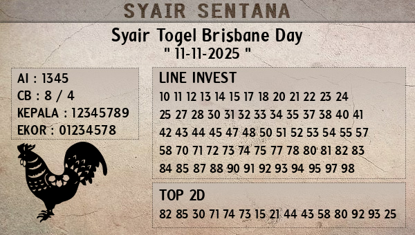  - Syair Togel Brisbane Day