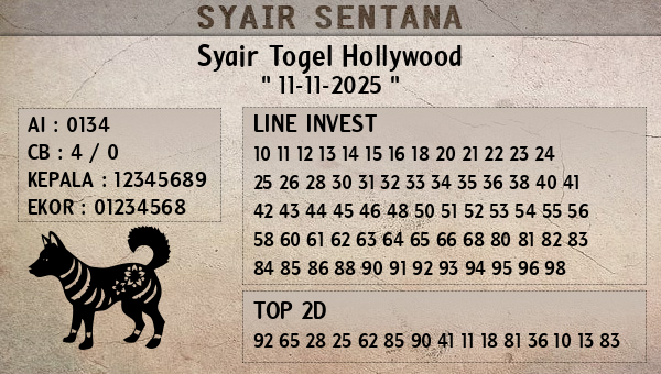 - Syair Togel Hollywood
