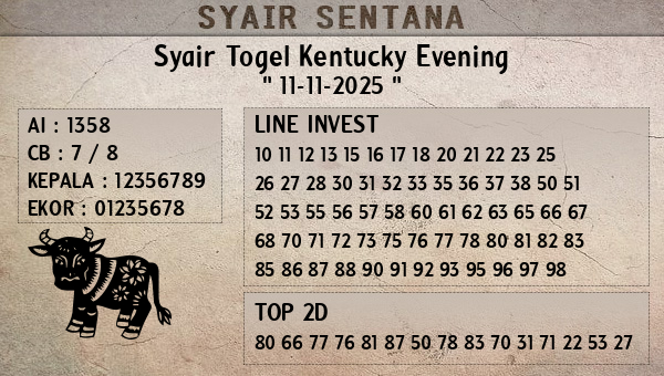  - Syair Togel Kentucky Evening