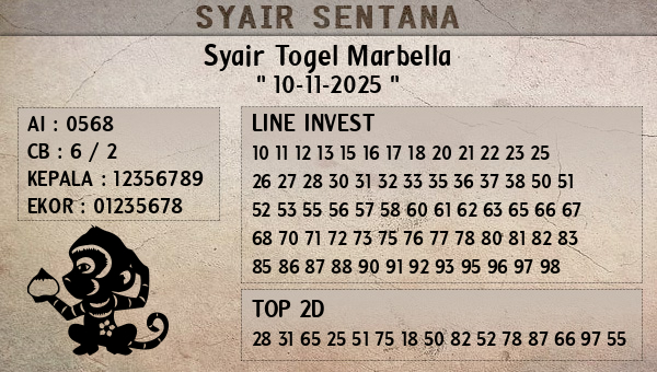  - Syair Togel Marbella