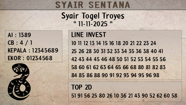 - Syair Togel Troyes