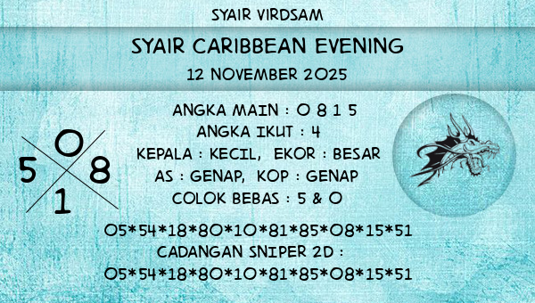 Syair Virdsam - Syair Caribbean Evening