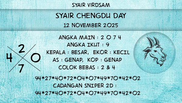 Syair Virdsam - Syair Chengdu Day
