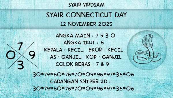 Syair Virdsam - Syair Connecticut Day