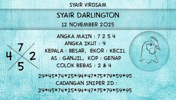 Syair Virdsam - Syair Darlington