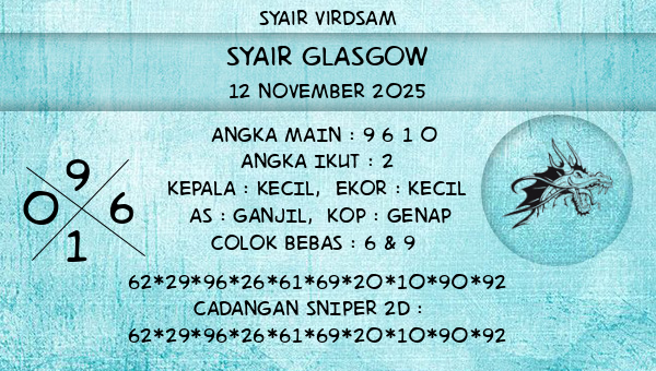 Syair Virdsam - Syair Glasgow