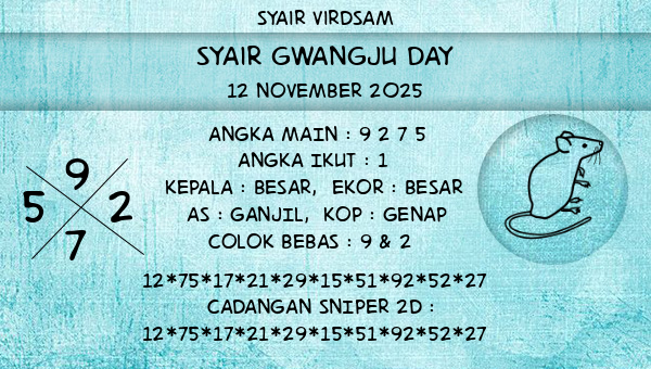 Syair Virdsam - Syair Gwangju Day