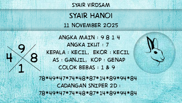 Syair Virdsam - Syair Hanoi