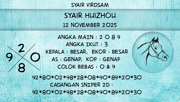 Syair Virdsam - Syair Huizhou