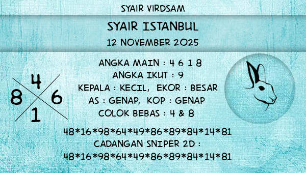 Syair Virdsam - Syair Istanbul