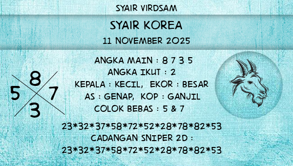 Syair Virdsam - Syair Korea
