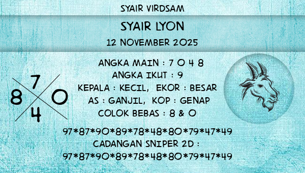 Syair Virdsam - Syair Lyon