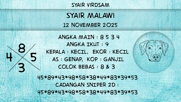 Syair Virdsam - Syair Malawi