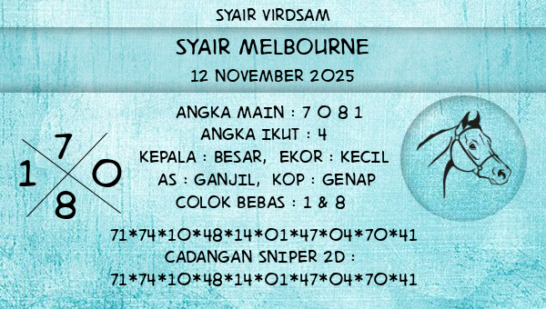 Syair Virdsam - Syair Melbourne