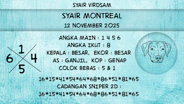 Syair Virdsam - Syair Montreal