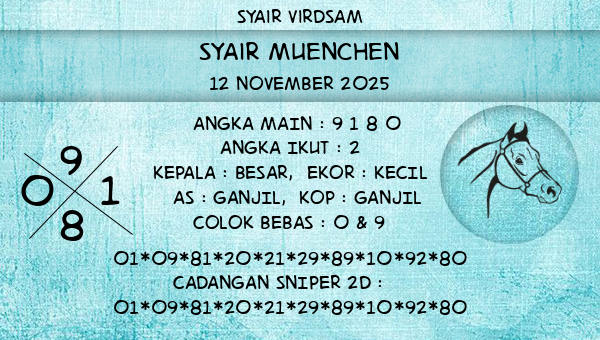 Syair Virdsam - Syair Muenchen