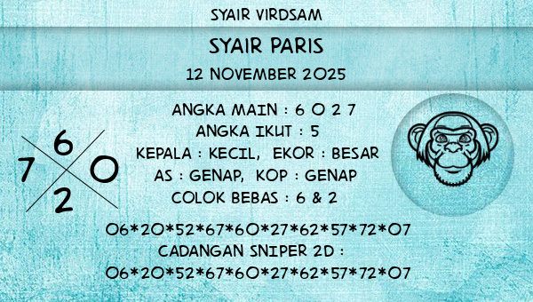 Syair Virdsam - Syair Paris