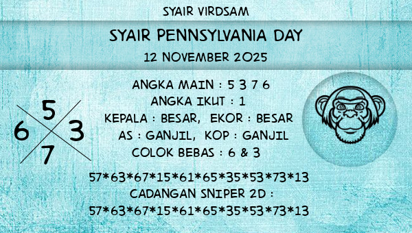 Syair Virdsam - Syair Pennsylvania Day