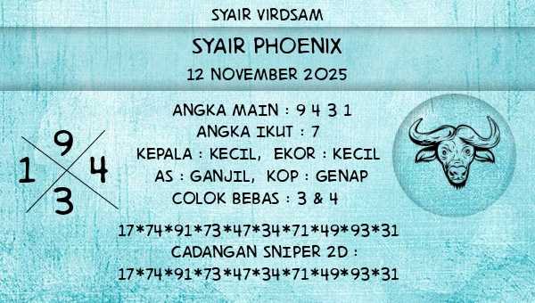 Syair Virdsam - Syair Phoenix