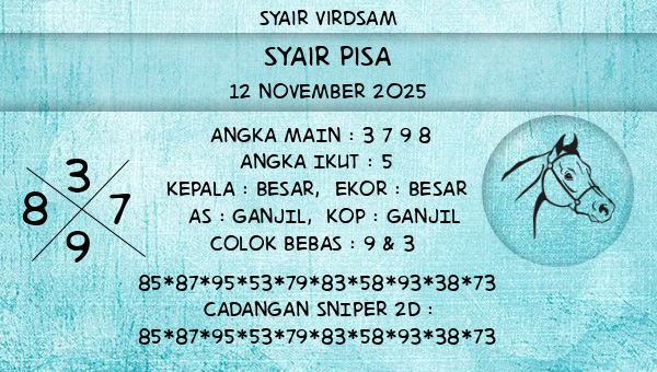 Syair Virdsam - Syair Pisa