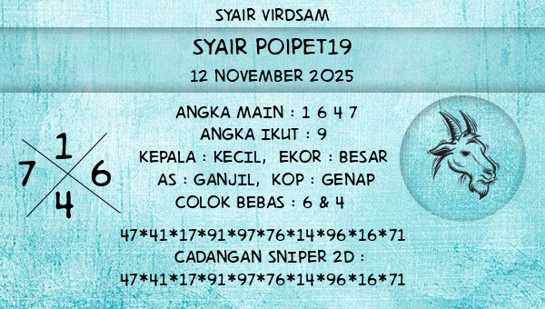 Syair Virdsam - Syair Poipet19