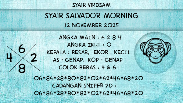Syair Virdsam - Syair Salvador Morning