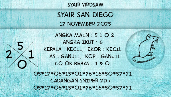 Syair Virdsam - Syair San Diego