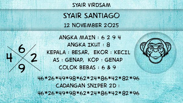 Syair Virdsam - Syair Santiago