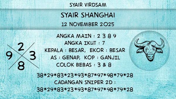 Syair Virdsam - Syair Shanghai